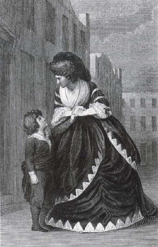 Mrs.Siddons and Her Son in Isabella, William Sharp